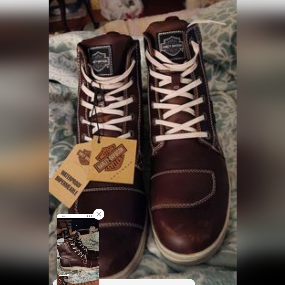Harley Davidson waterproof boots